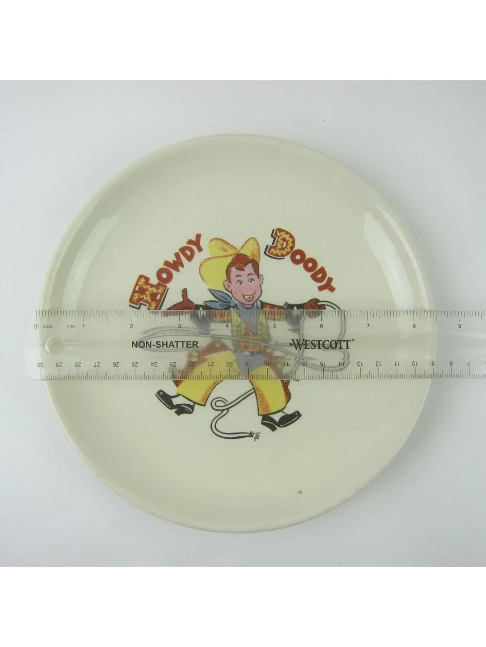 Vintage Howdy Doody Ceramic Plate 8.5